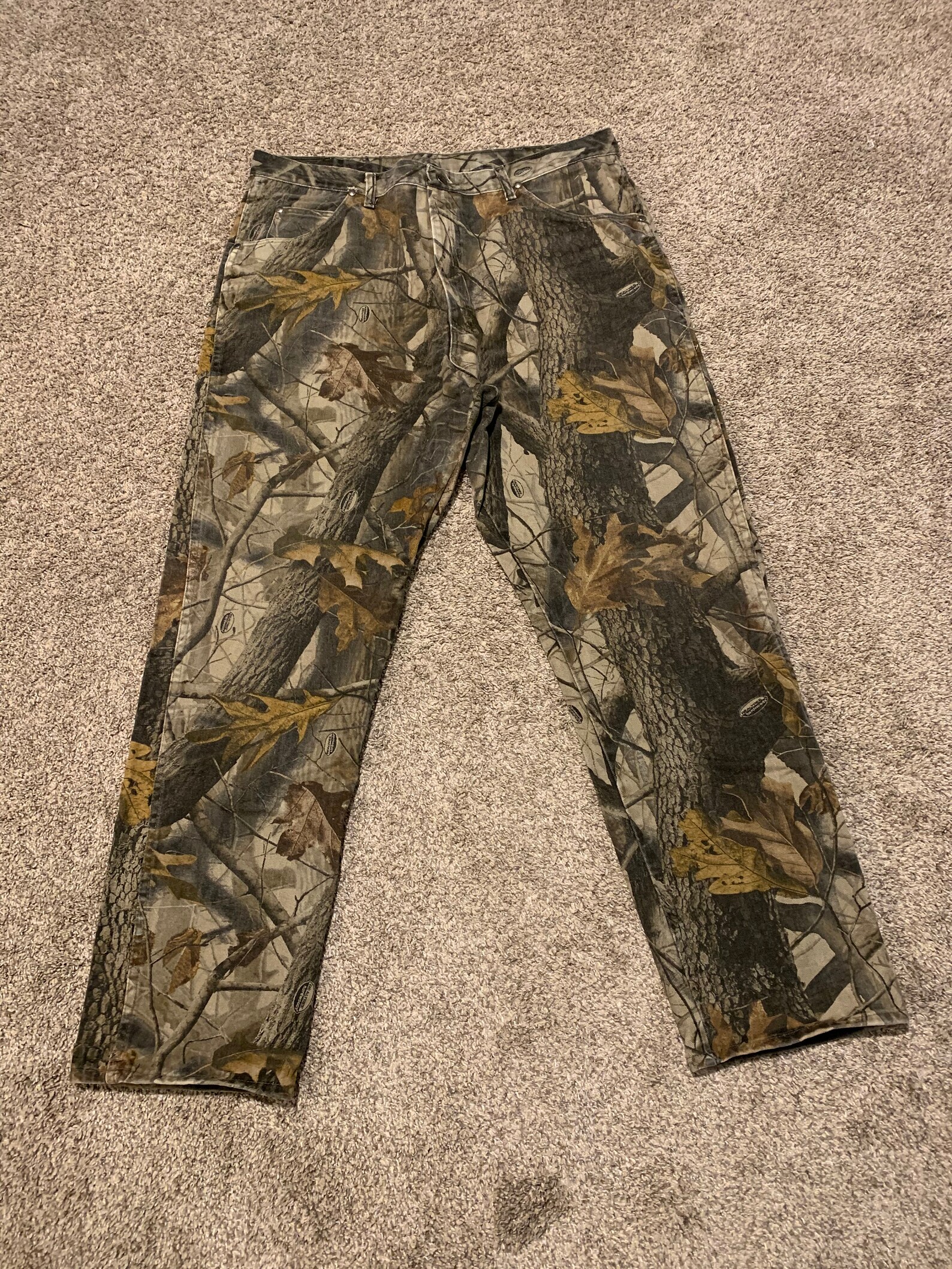 Vintage 90s Wrangler RealTree Camouflage Jeans 40 40 41 41 | Etsy