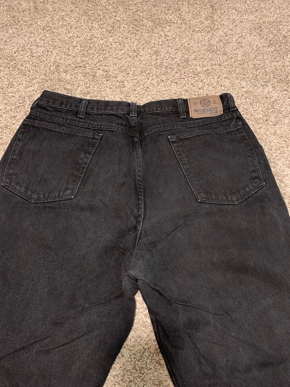 Vintage 90s Black Wrangler Jeans Size 