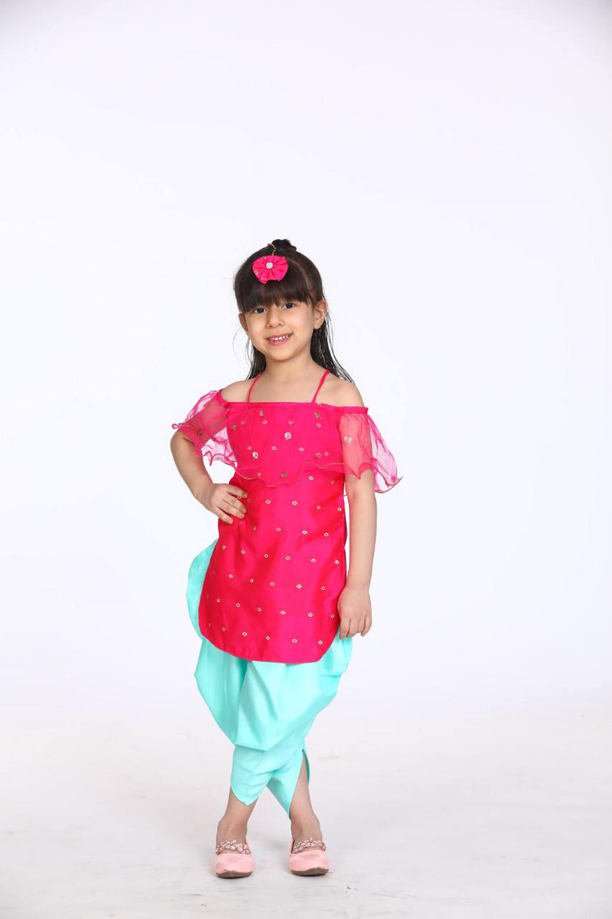 patiyala dress for baby girl