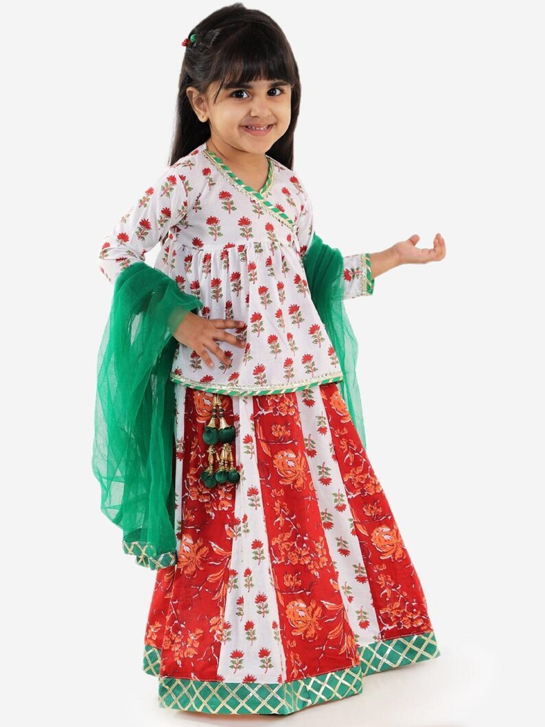 India Designer Baby Girl Kids Ethnic Wear ParyWear / Diwali Etsy