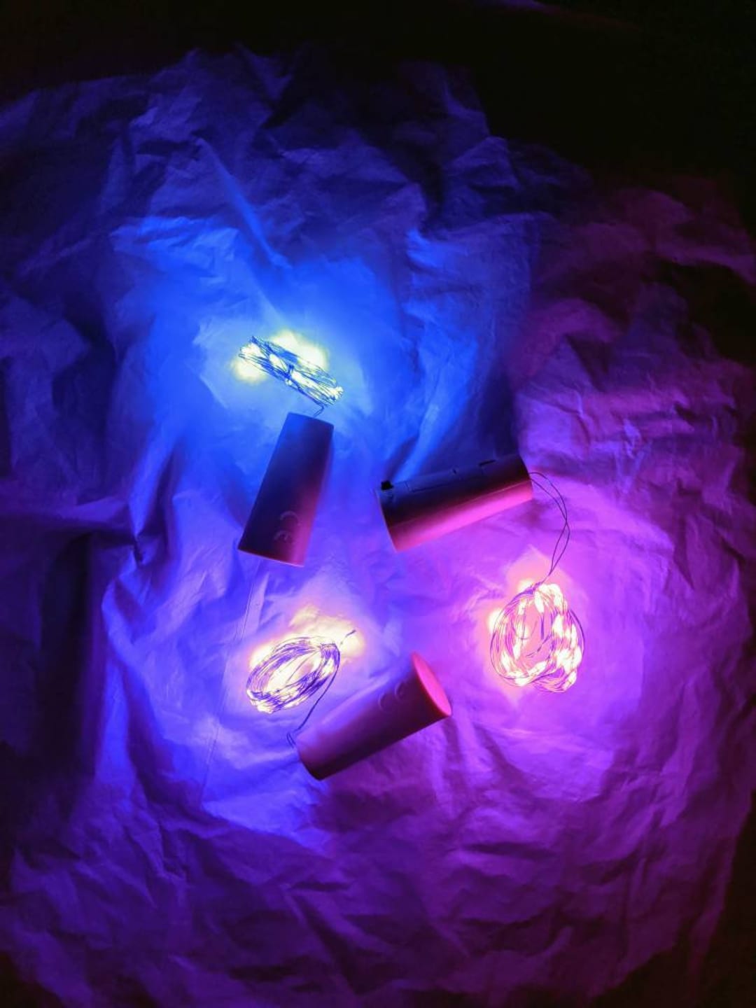 LED Color Cork Light, Cork String Lights, Wine Bottle Lighting, Cork