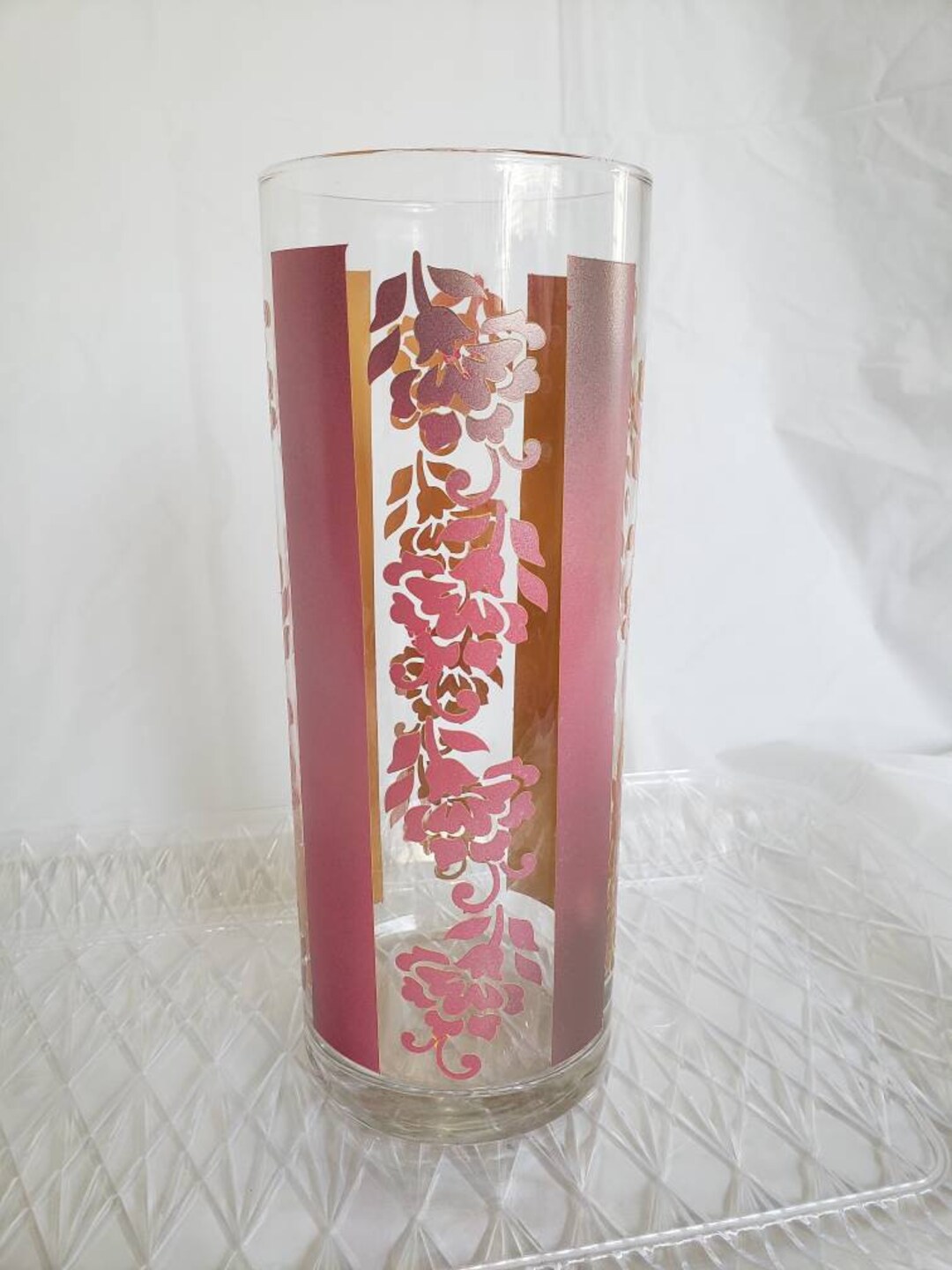 Pink Rose Gold Vase Shower Decor Home Decor Wedding Etsy