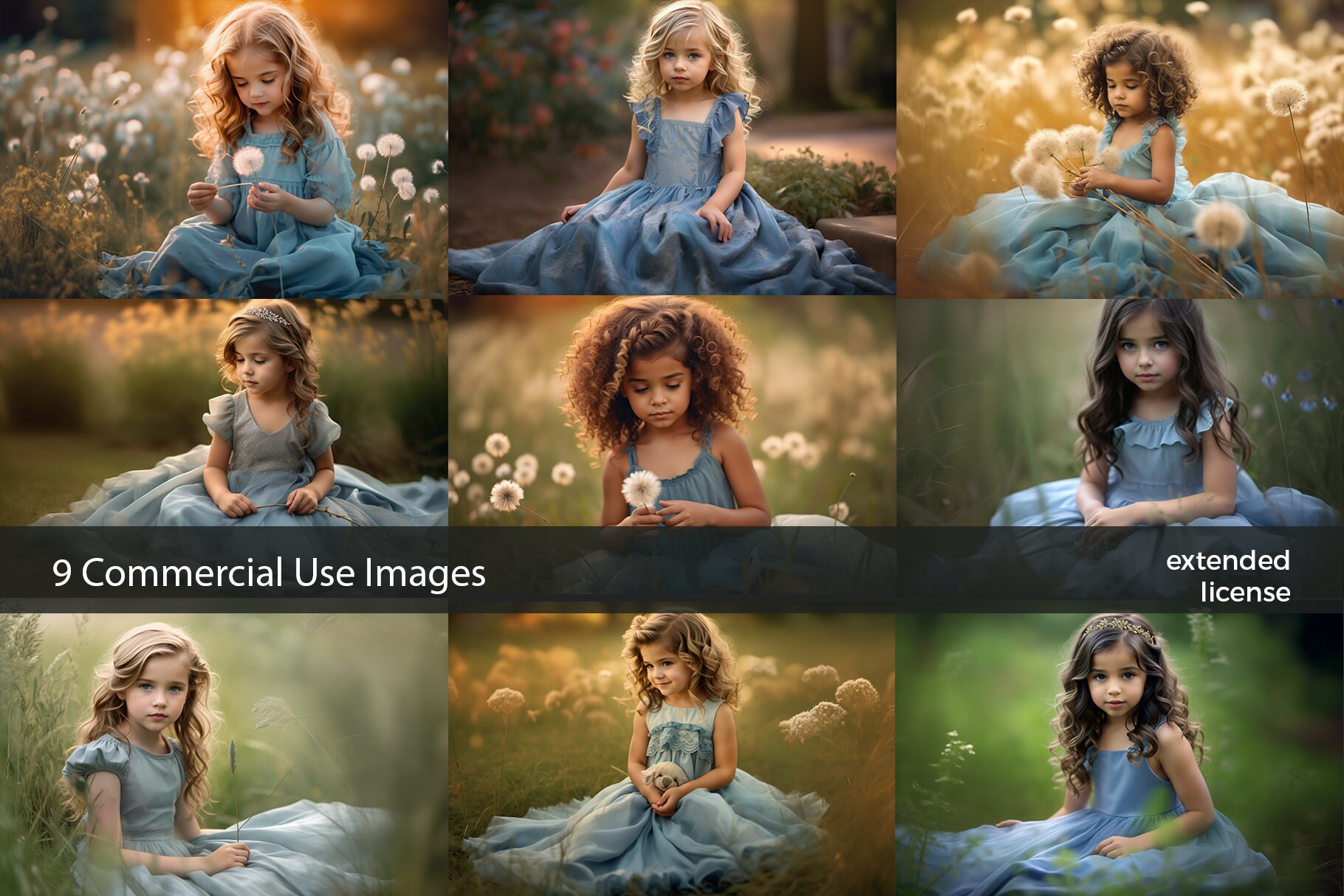 Stock Photos, Commercial Use Images, Little Girl in Blue Sitting on the Grass, 9 PNG, Extended License, Generative AI, girl photos, HD art il fullxfull.5017700629 qrck - Stock Photos, Commercial Use Images, Little Girl in Blue Sitting on the Grass, 9 PNG, Extended License, Generative AI, girl photos, HD art