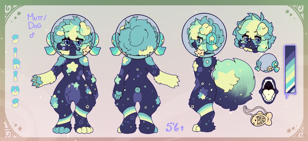 Reference Sheet Commission - Etsy