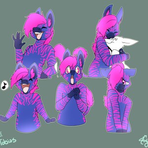 Telegram Sticker pack (5pc)