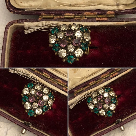 Suffragette Heart, Suffragette brooch, Victorian b