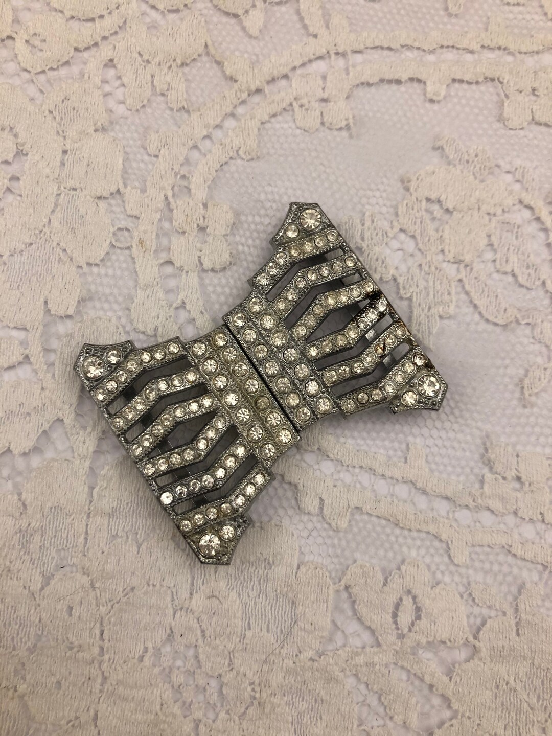 Boucle De Ceinture Vintage En Résine Avec Motifs Floraux Scintillants - Accessoire Mode écharpe Et Ceinture