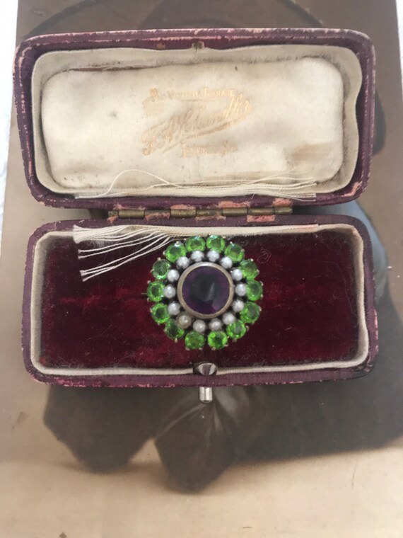 Suffragette Pin, Suffragette brooch, Victorian bro