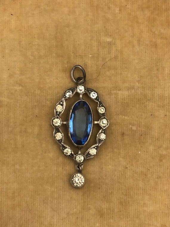 French Edwardian Silver & Paste, Stunning Silver P