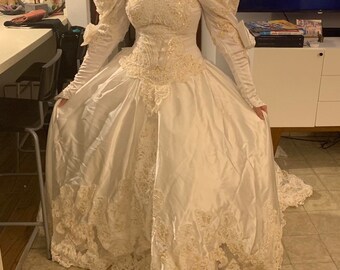 1980s Wedding Dress Etsy