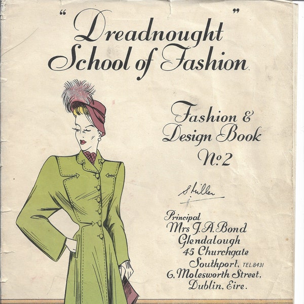 1940s Dreadnought School of Fashion PDF Fashion and Design Book No. 2