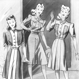 Three 1940s Haslam System of Dresscutting No. 22, no 6 and foundation drafting PDFs Wartime booklets pattern drafting