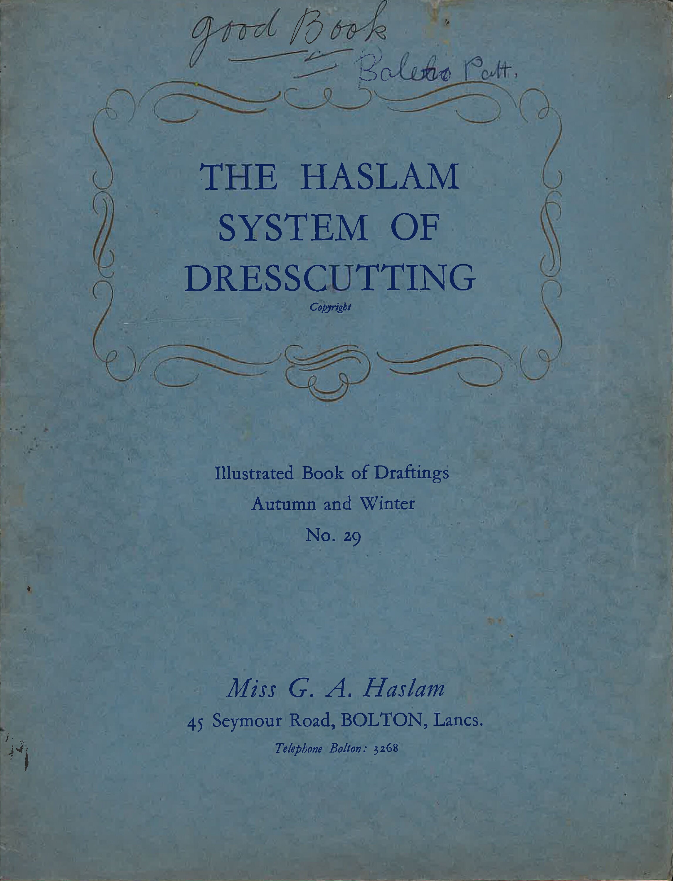 1950s Haslam System of Dresscutting No. 29 PDF Autumn and Winter - Etsy