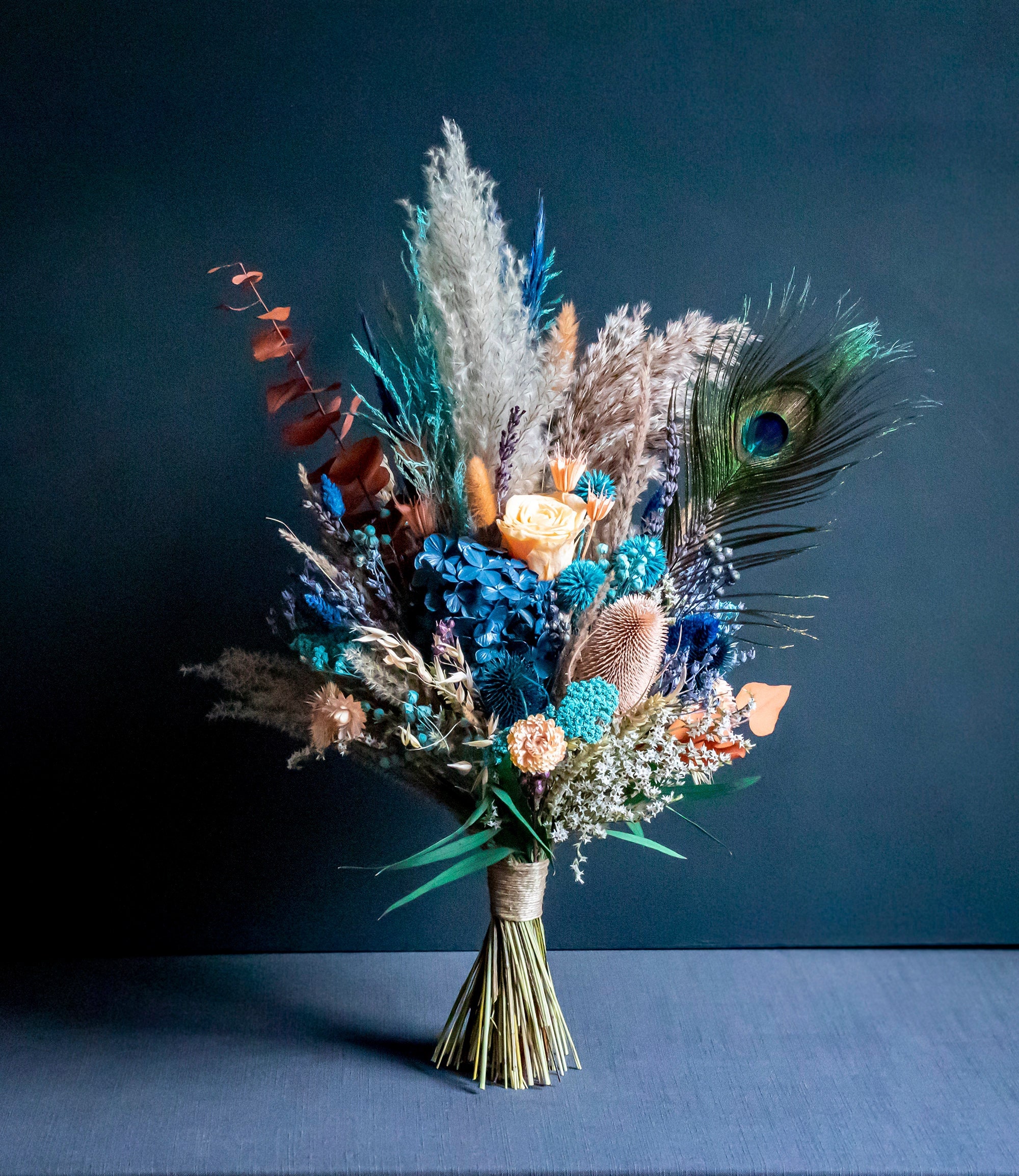 Mini Dried Flower Bouquets - Blue – thebeautifulroom