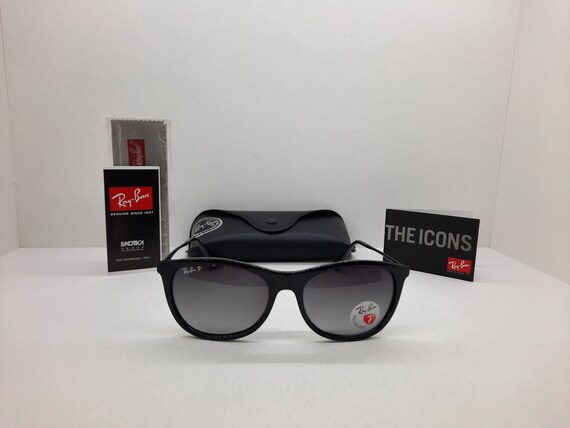 Ray Ban Sunglasses Rb42 57 18 135 Polarized Gray Blue Etsy Ray Ban Sunglasses Rb42 57 18 135 Polarized Gray Blue Etsy