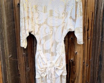 Vintage 80s Janine dress size small