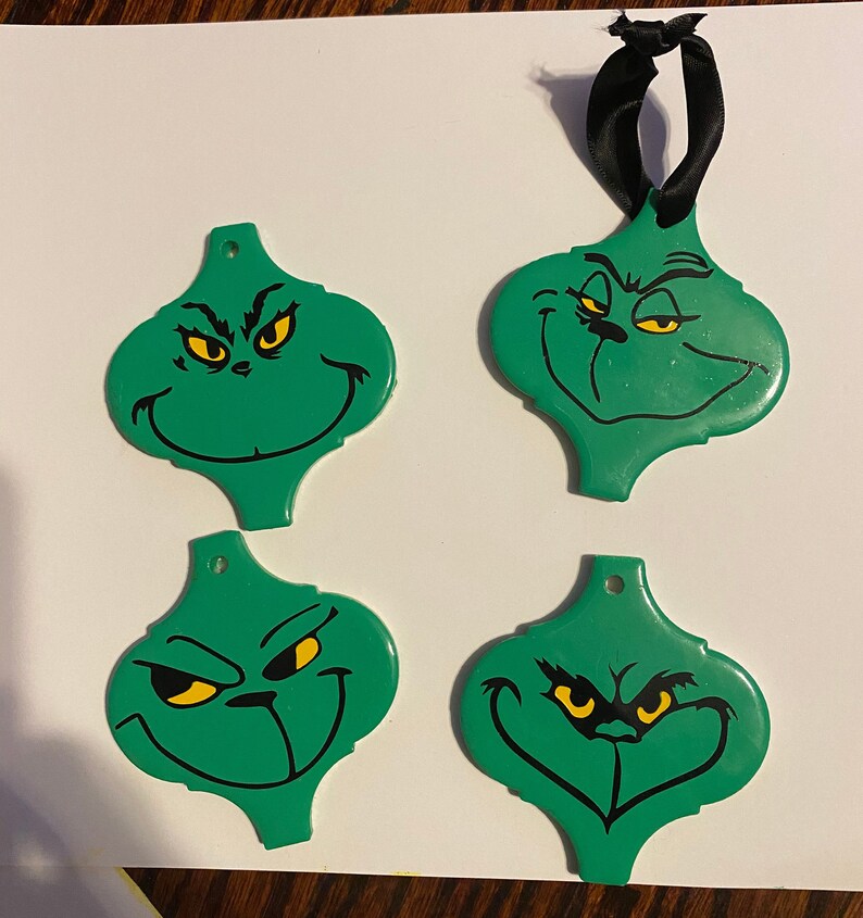 Download Christmas Grinch Face Svg Bundle | Etsy