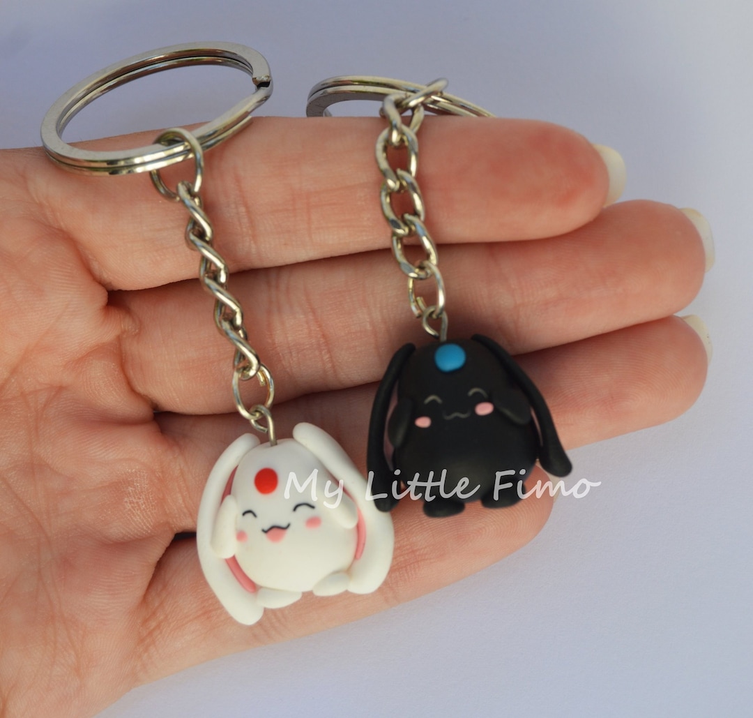 Mokona Modoki Tsubasa Portachiavi Mokona Argilla polimerica