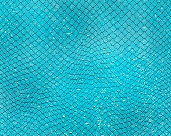 Gone Fishing: Saltwater Allover Cotton Fabric 110cm wide (per metre)