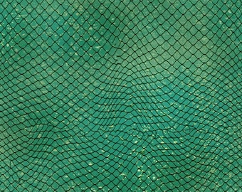 Gone Fishing: Freshwater Allover Cotton Fabric 110cm wide (per metre)