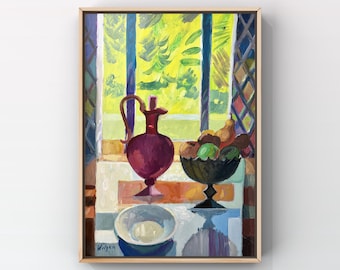Still life | Hand-painted oil paintings | Contemporary paintings | Original Painting 12x16 inch
