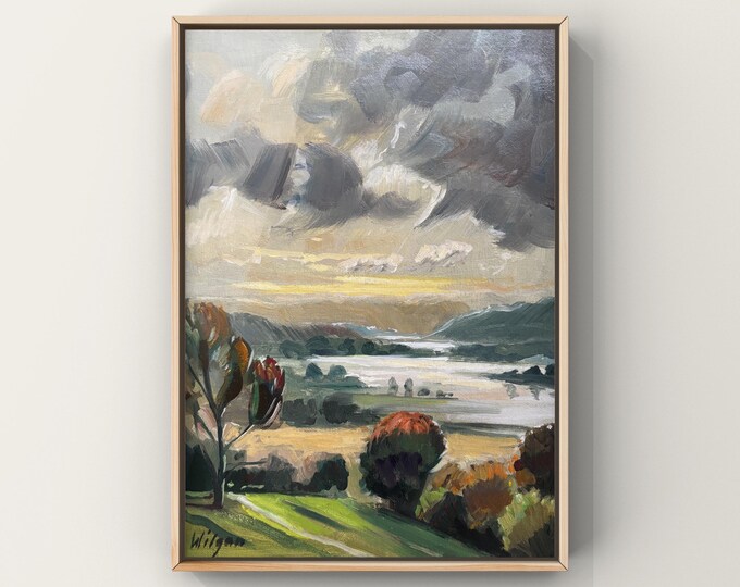 Landscape | Original landscape art | Oil Painting 12x16 inch