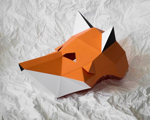 how to make a fox mask