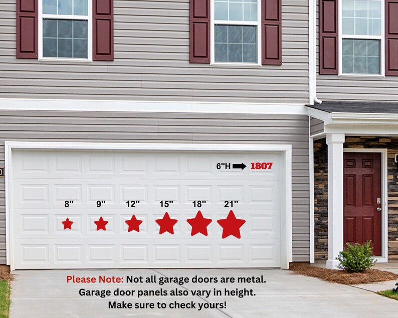 Christmas Garage Door Scene, Holiday Sleigh and Reindeer Scene