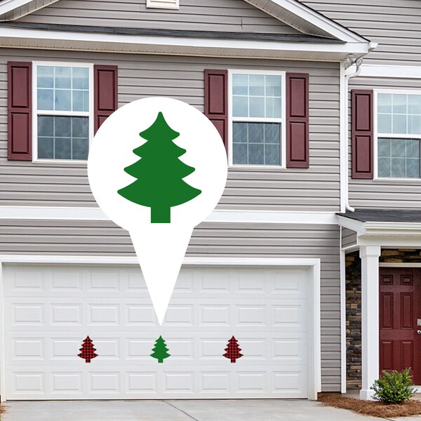 Christmas Garage Door Decor Etsy