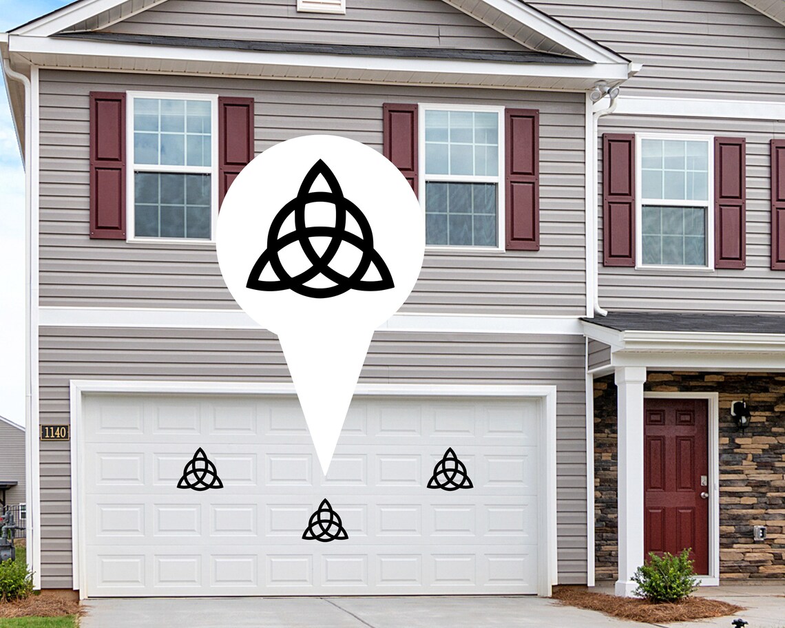 Triquetra Trinity Knot Celtic Knot for Garage Door Etsy