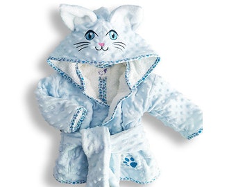 Peignoir A Capuche Etsy