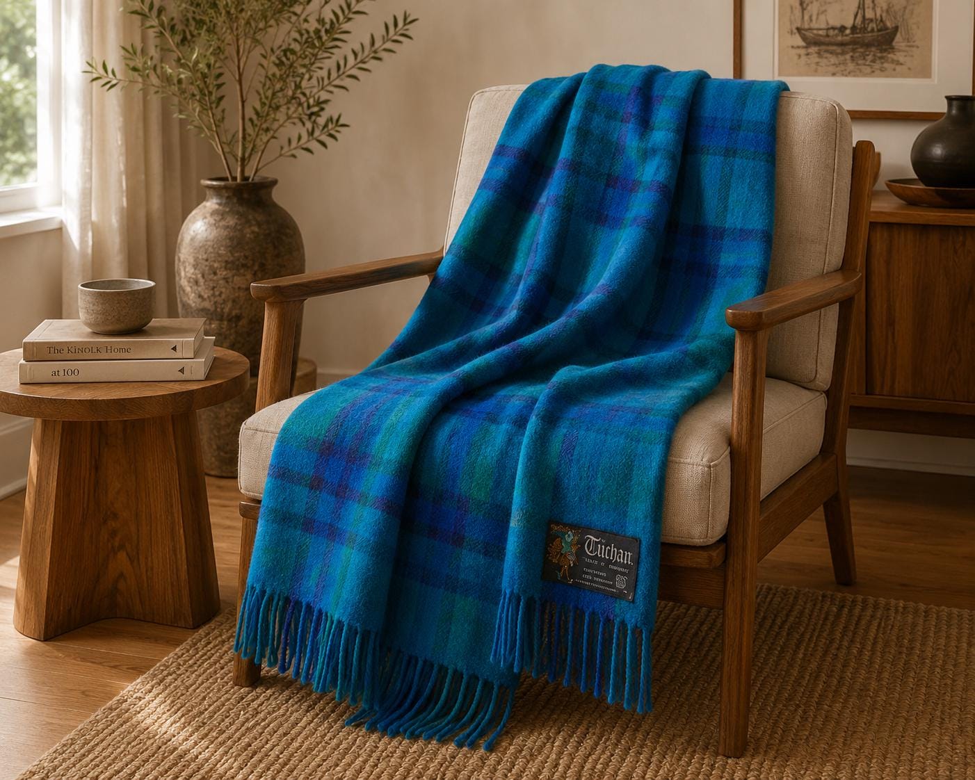 Vintage Wool Blanket Norway - Etsy