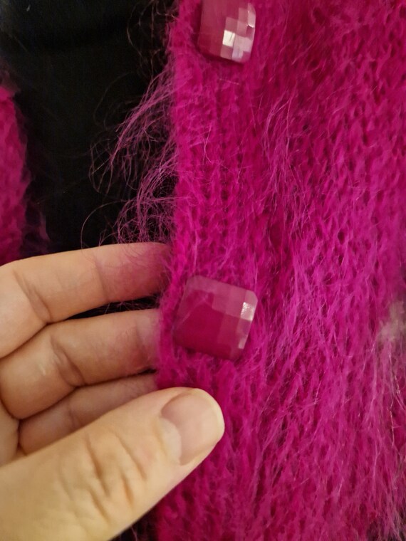 Vintage Handknit Mohair Sweater | Norwegian Wool … - image 8