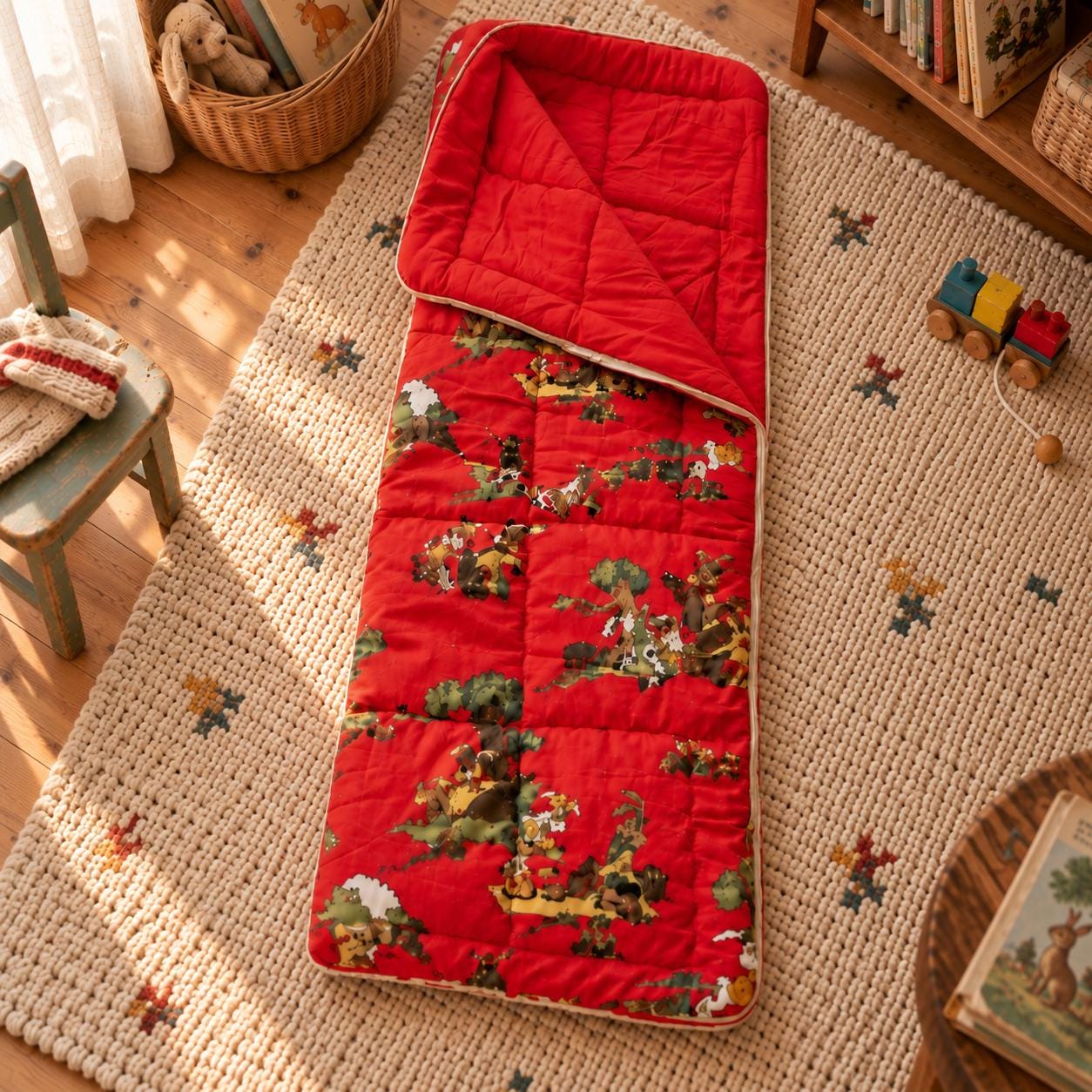 70s Red Sleeping Bag - Etsy