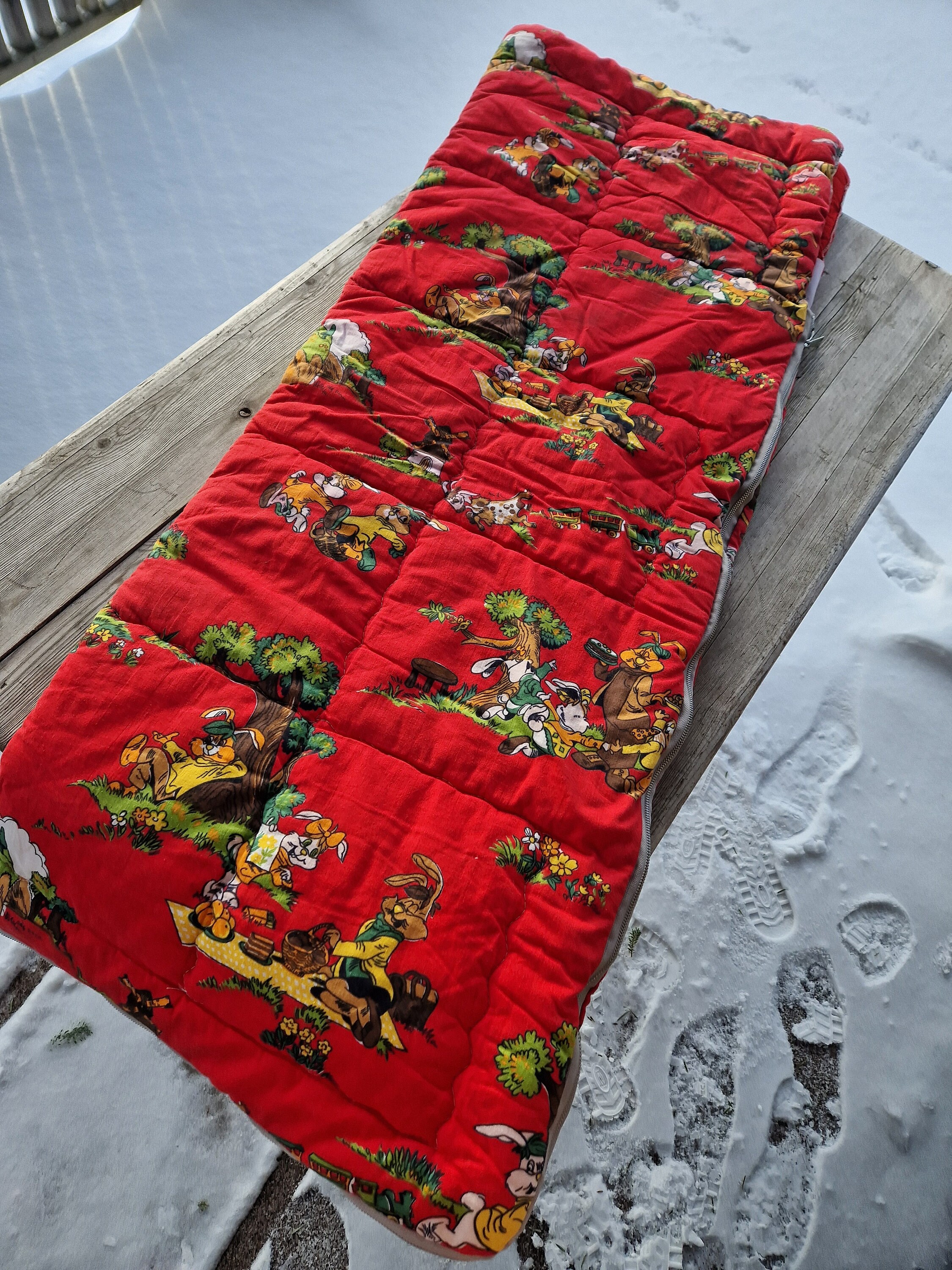 Floral sleeping bag 2025