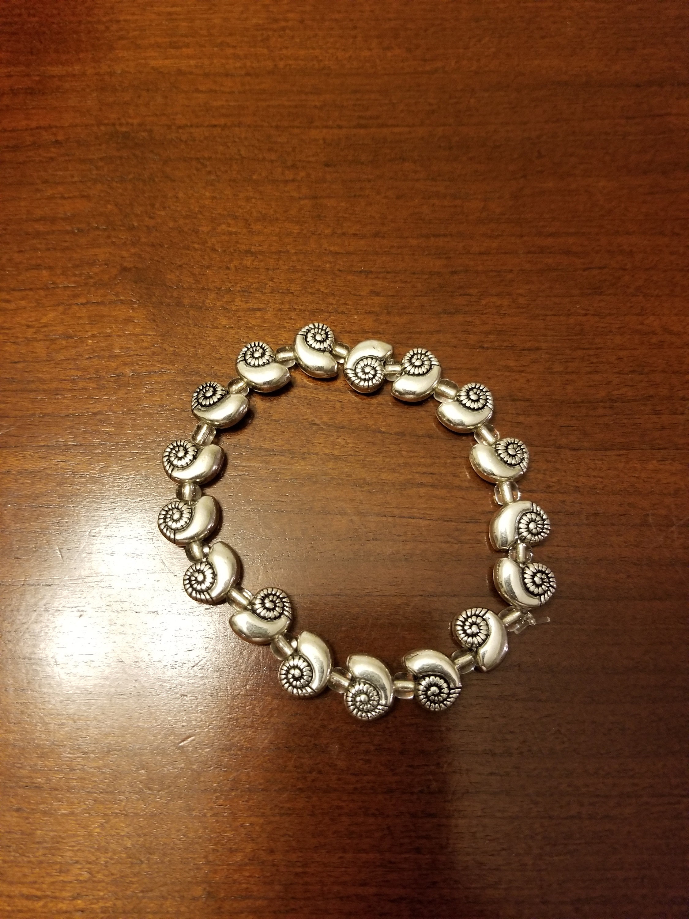 Sea Snail elastic Bracelet Etsy