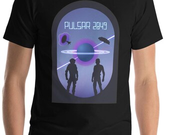 Pulsar 2849 Board Game Unisex T-Shirt - Minimalist Travel Design  - Officially Authorised Accessory