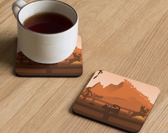 Isle of Cats - Board Game - Tabletop Gaming Inspired Drinks Coaster