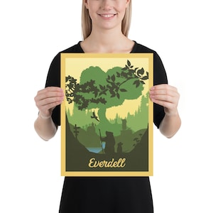 Everdell Board Game Poster - Minimalist Travel Wall Art - Officially ...