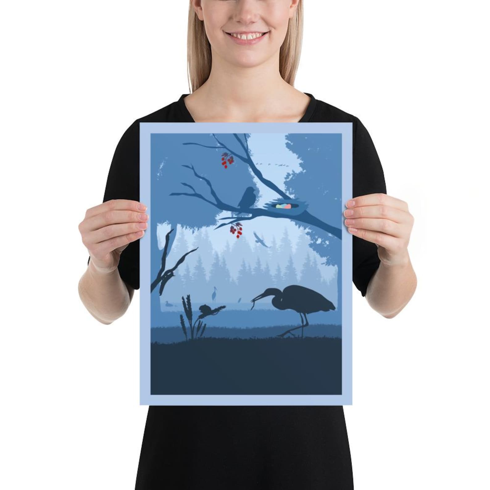 Wingspan Birds Board Game Poster - Minimalist Travel Wall Art - Etsy