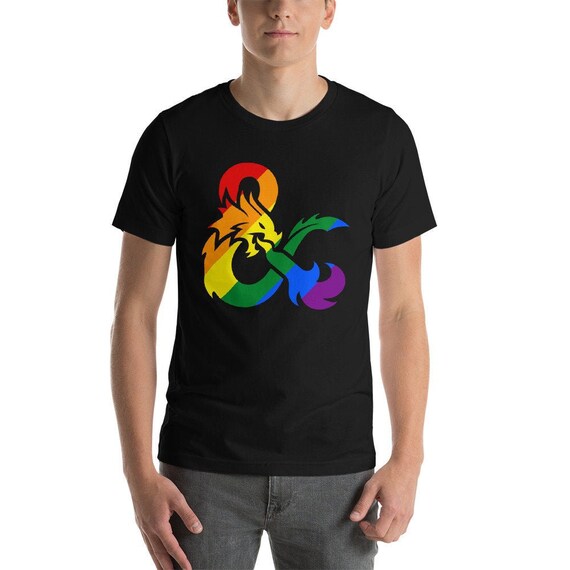 dungeons and dragons pride shirt
