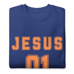 Jesus Unisex Premium-Sweatshirt