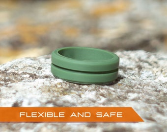Mens Silicone Ring Men, Mens Silicone Wedding Band Men, Mens Silicone Wedding Ring men, Silicone Mens Wedding Band Silicone Mens Rubber Ring