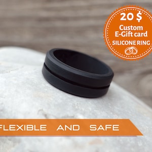 Cadeau Saint-Valentin pour lui, Carte-cadeau téléchargeable pour 1 homme bague en silicone hommes, Cadeau personnel pour lui, Saint-Valentin pour lui, Cadeau de dernière minutes