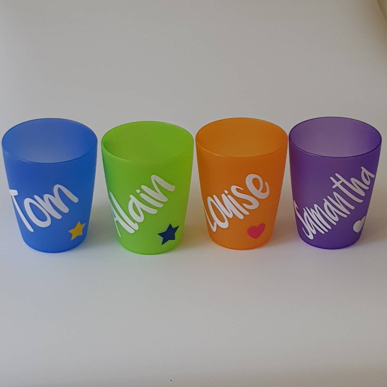 Verre Gobelet Reutilisable Personnalisé Prénom Enfant