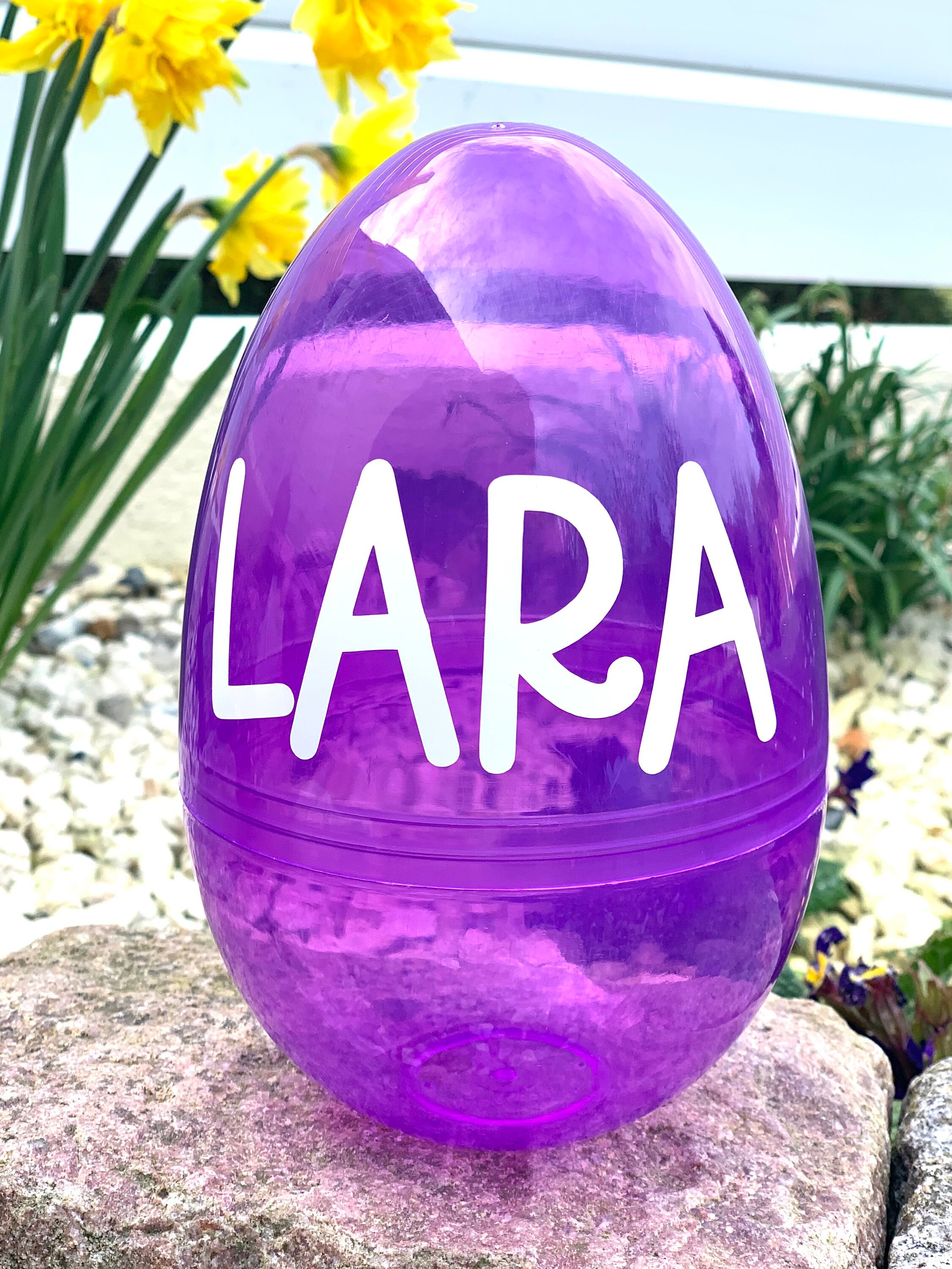 Grand Oeuf de Pâques Personnalisé Cadeau Enfant