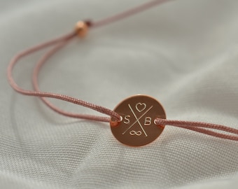 Engraved bracelet // Friendship bracelet // Name bracelet // Family bracelet // Personalized bracelet // Bracelet with engraving plate
