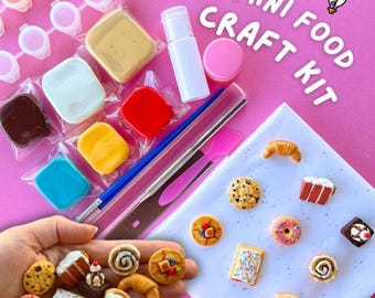 Miniature Foods Clay Craft Kit