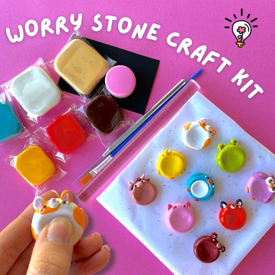 Polymer Clay Worry Stone Craft Kit