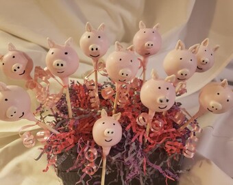 Piggy Pop Etsy - roblox piggy cake pops